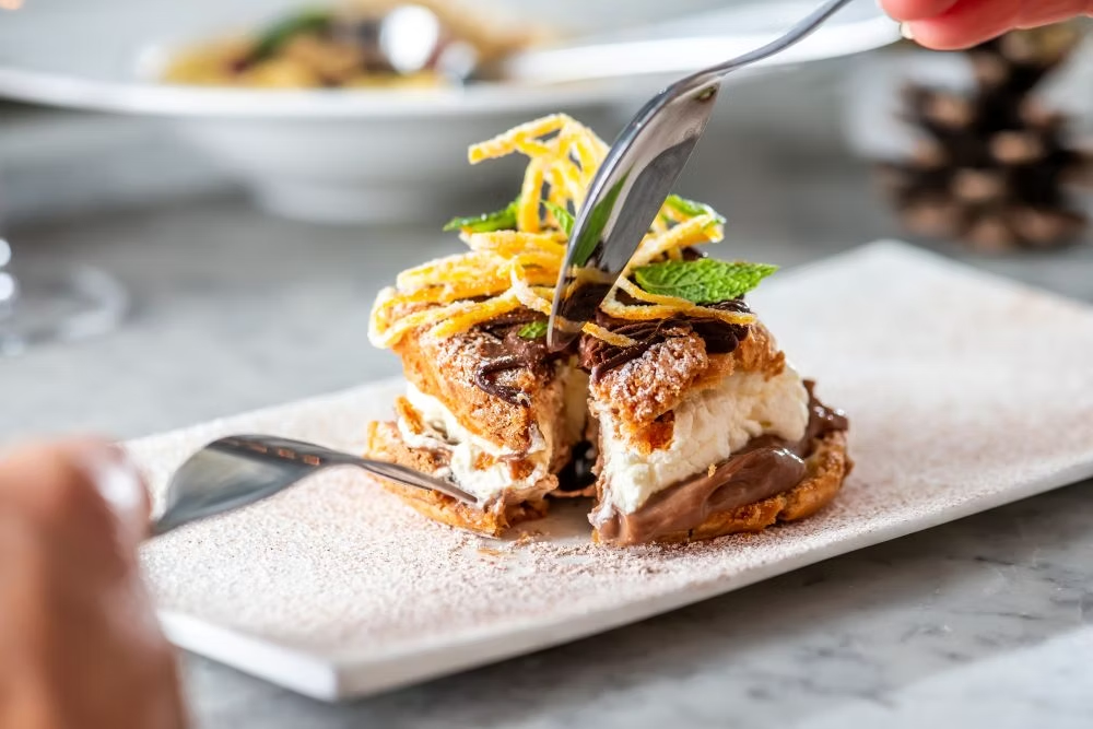 A delicious FIshWorks dessert